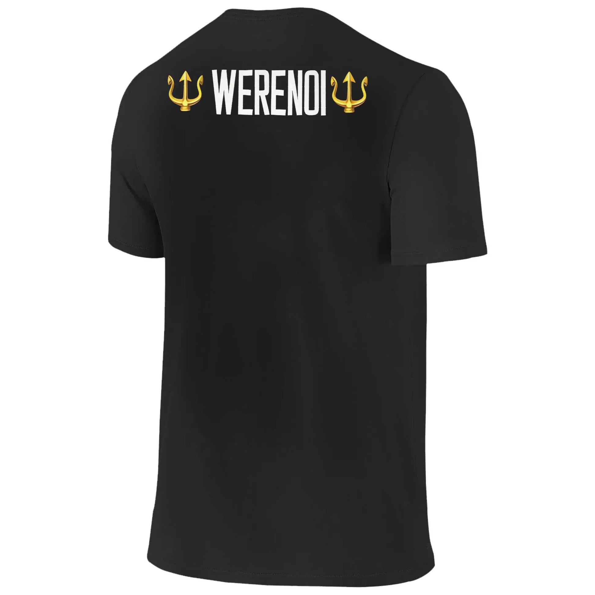 T-shirt Noir "Trident Gold" – Werenoi
