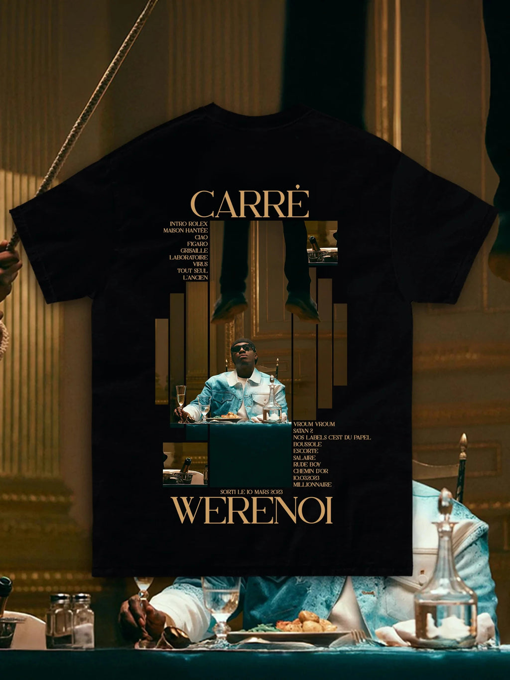 T-shirt Werenoi « Diamant Noir »