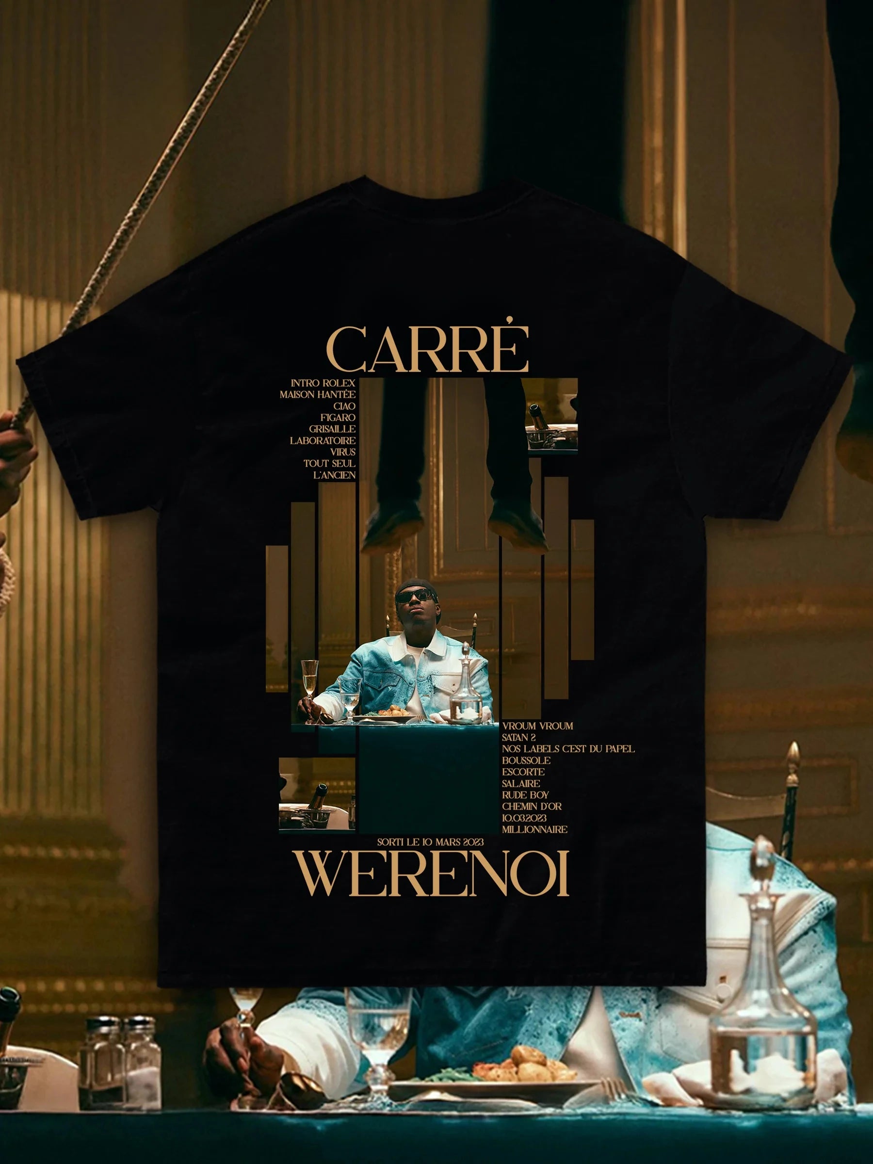 T-shirt Werenoi « Diamant Noir »