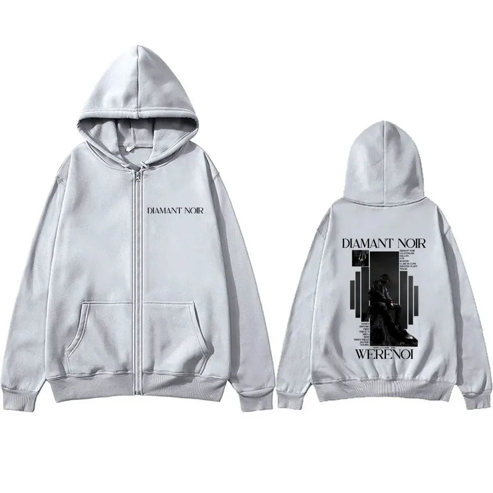 Pull à Zip Werenoi « Diamant Noir »