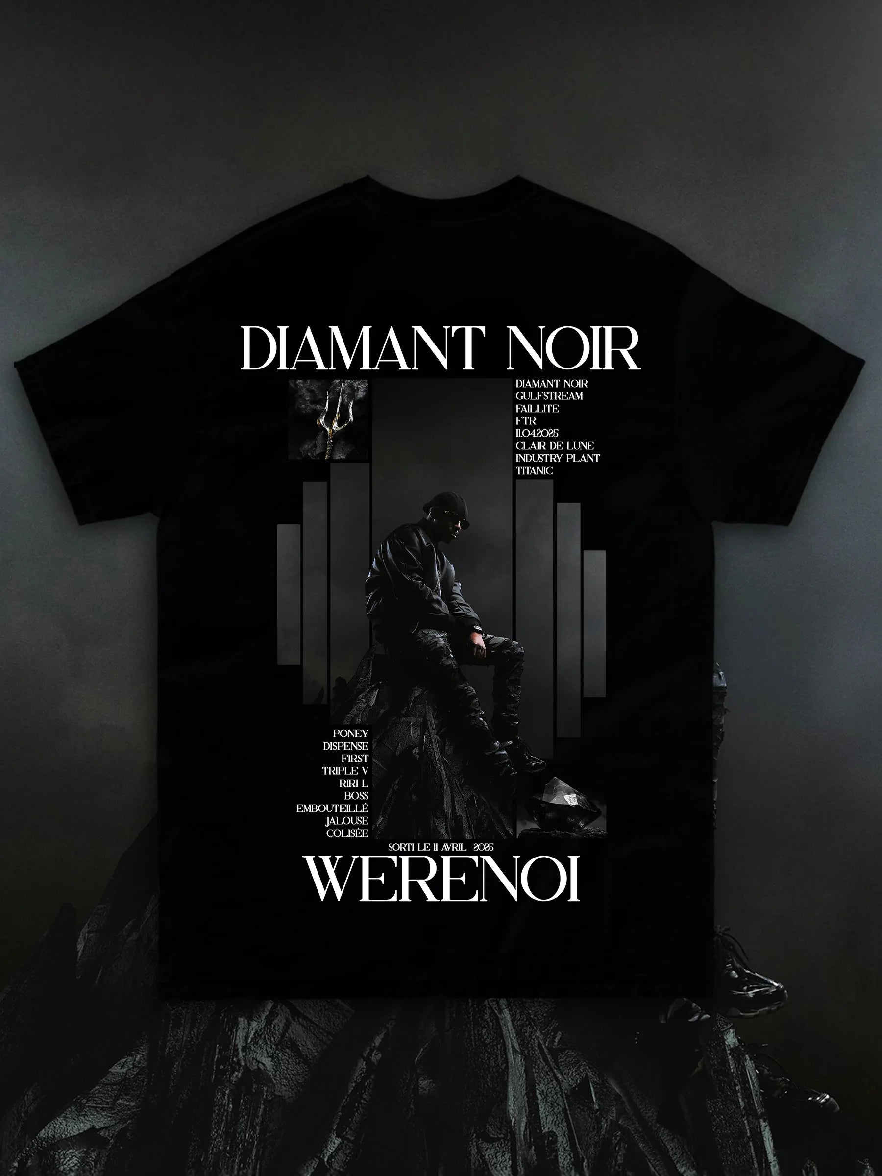 T-shirt Werenoi « Diamant Noir »