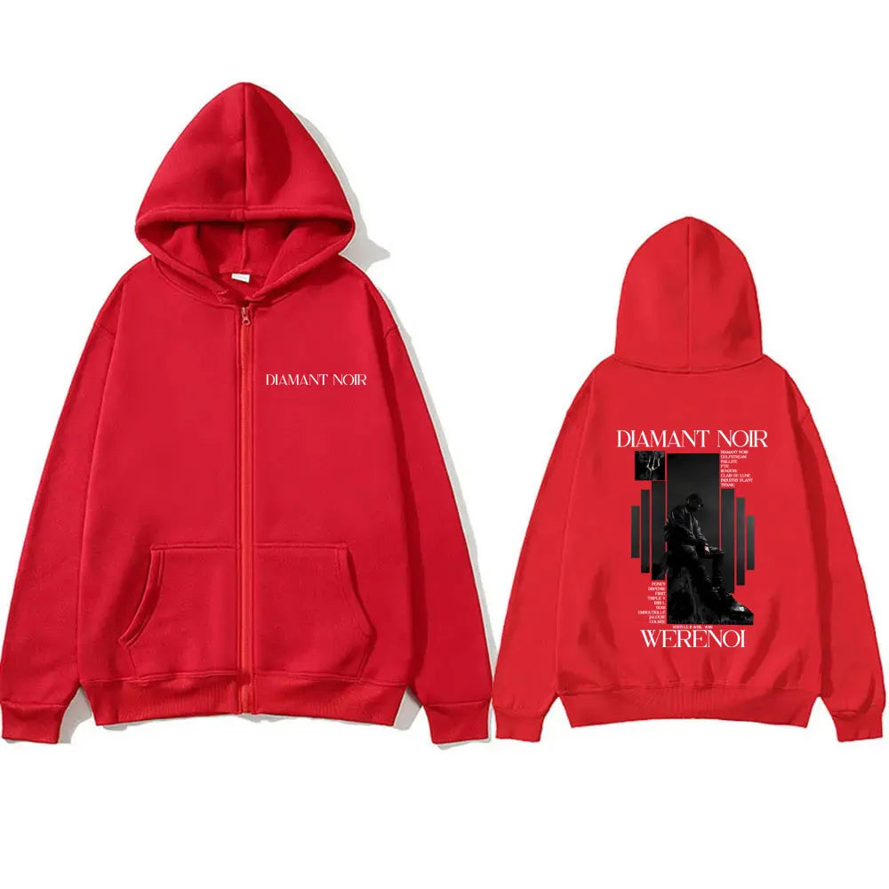 Pull à Zip Werenoi « Diamant Noir »