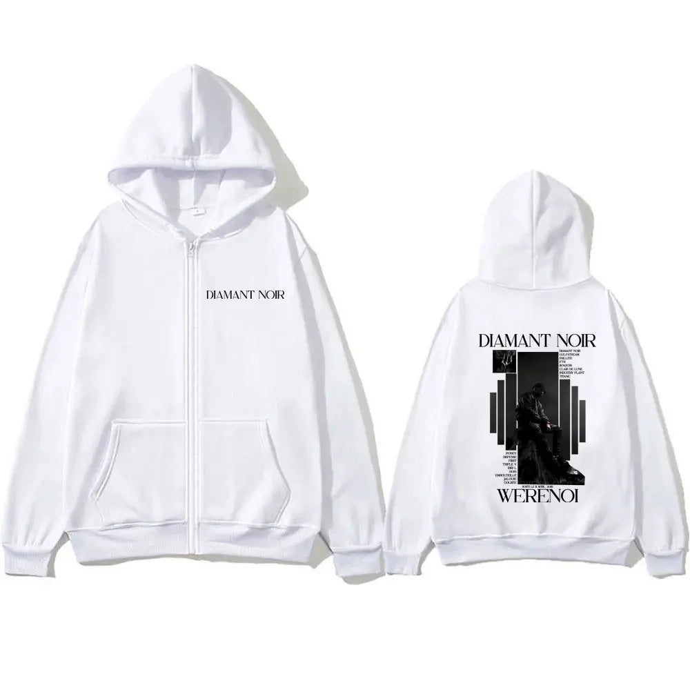 Pull à Zip Werenoi « Diamant Noir »