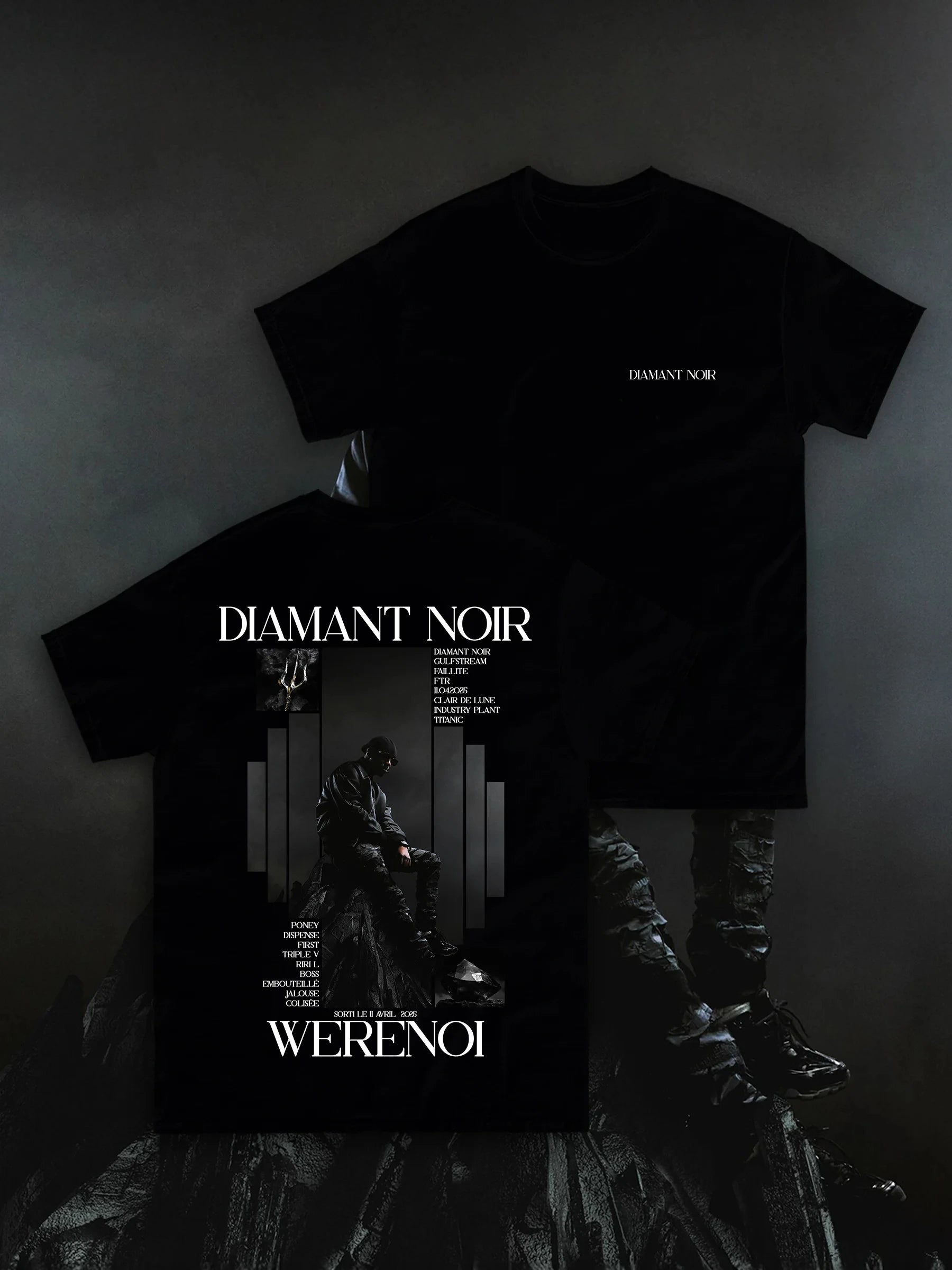 T-shirt Werenoi « Diamant Noir »