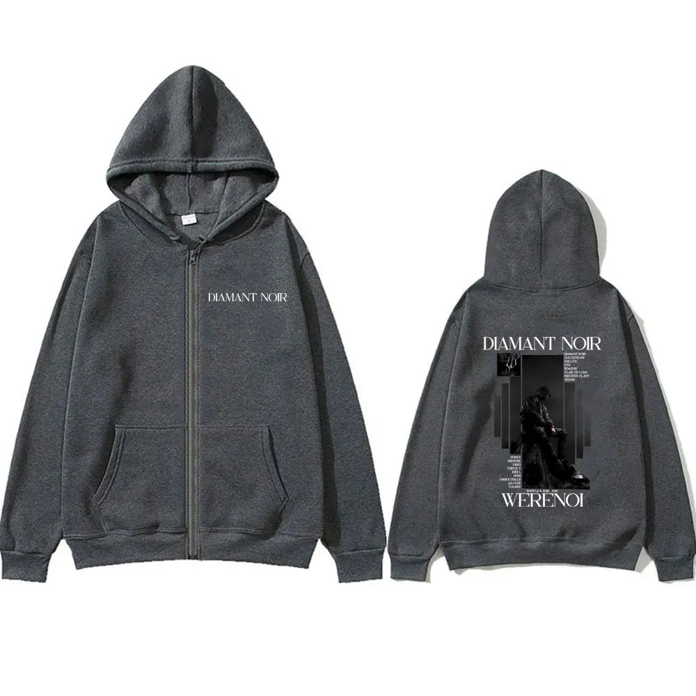 Pull à Zip Werenoi « Diamant Noir »