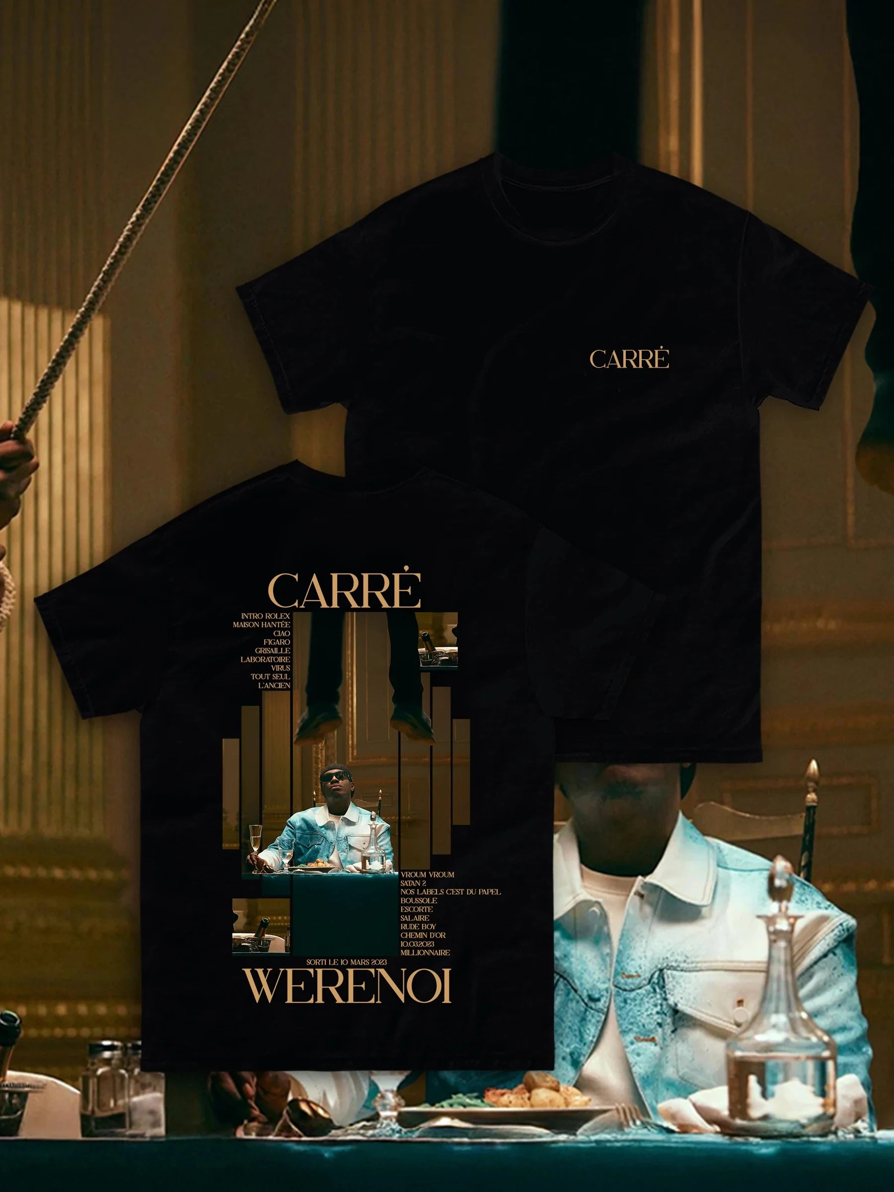 T-shirt Werenoi « Diamant Noir »
